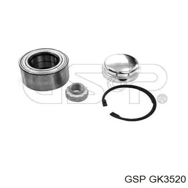 Łożysko piasty przedniej GSP GK3520 cena, od 26,39 USD