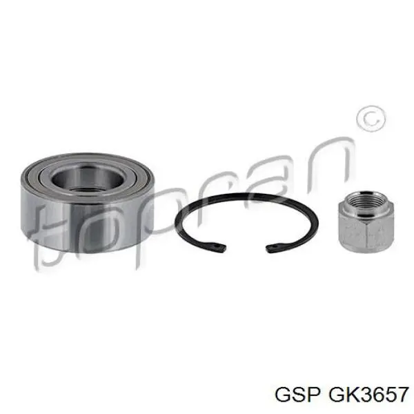 GK3657 GSP Piasta tylna