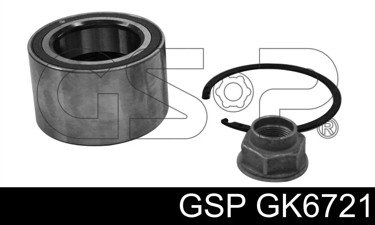Łożysko piasty przedniej GSP GK6721 cena, od 45,75 USD