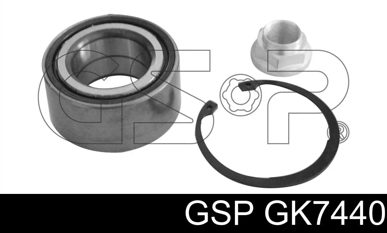 Lożysko piasty tylnej XGB41688P SNR