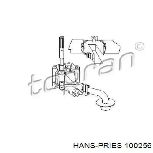 Pompa oleju Hans Pries (Topran) 100256756 cena, od 45,17 USD