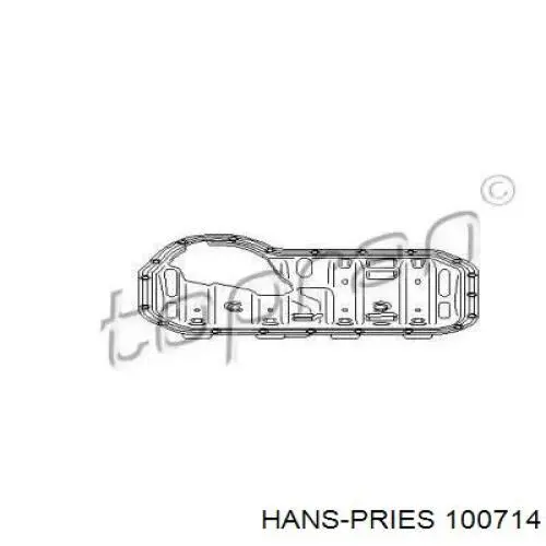100 714 Hans Pries (Topran) uszczelka miski olejowej silnika