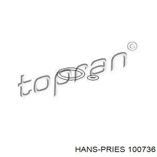 Uszczelka regulatora ciśnienia w listwie paliwowej (wtryskowej) Hans Pries (Topran) 100736 cena, od 6,16 USD