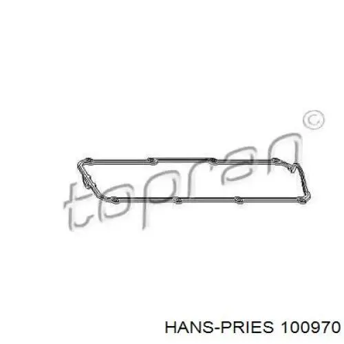 100 970 Hans Pries (Topran) uszczelka pokrywy zaworowej silnika