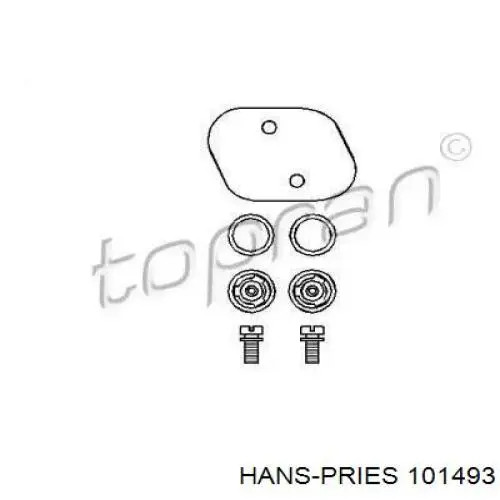 101493 Hans Pries (Topran) Uszczelka pompy próżniowej