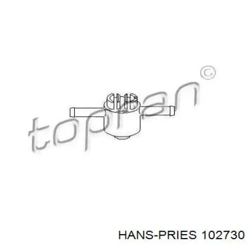 Zawór zwrotny filtra paliwa Hans Pries (Topran) 102730 cena, od 9,74 USD