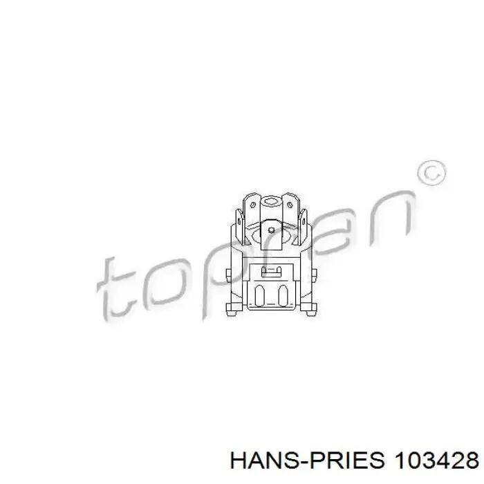 103428 Hans Pries (Topran) sterownik trybów ogrzewania/klimatyzacji