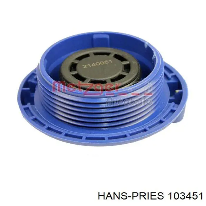 Do koszyka 103451 Hans Pries (Topran) Pokrywa (korek) zbiornika wyrównawczego