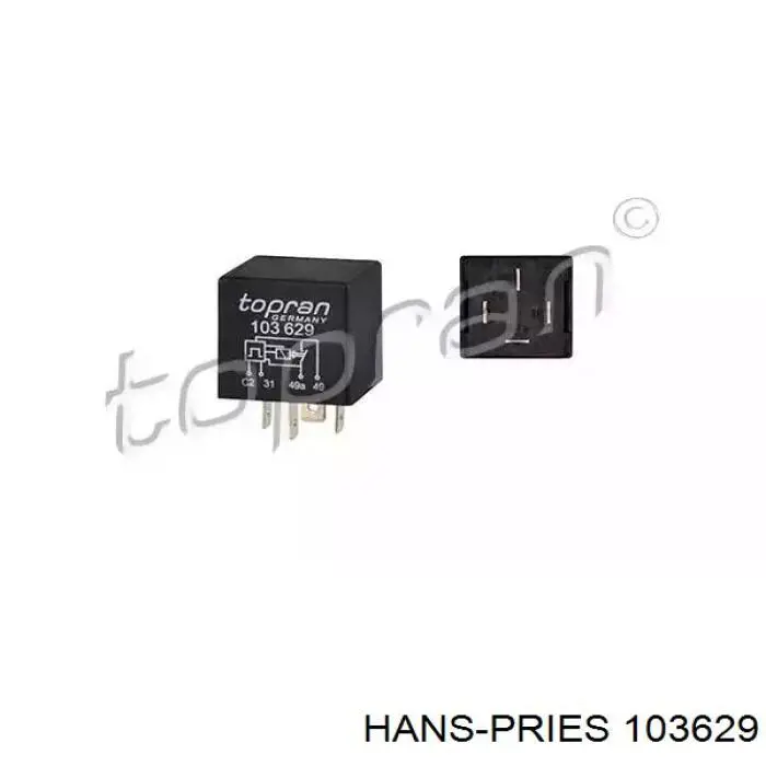 103629 Hans Pries (Topran) Przekaźnik kierunkowskazów