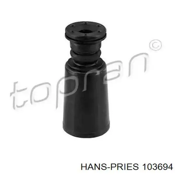 103694 Hans Pries (Topran) Odbój amortyzatora tylnego + osłona