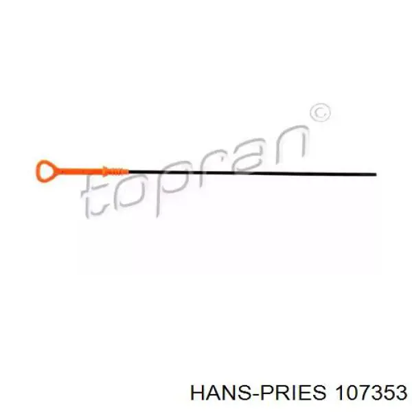 107353 Hans Pries (Topran) Bagnet poziomu oleju w silniku