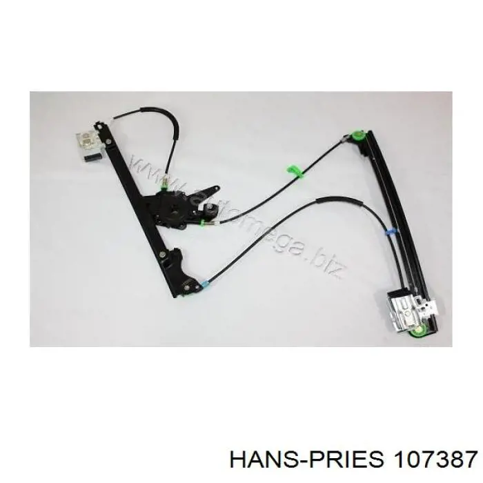 107387 Hans Pries (Topran) Mechanizm podnoszenia szyby drzwi przednich lewych