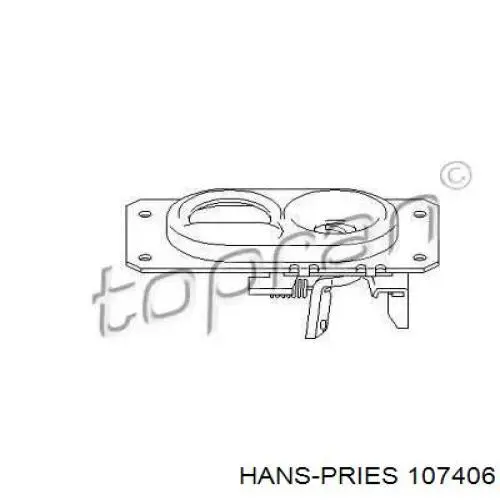 107406 Hans Pries (Topran) Zamek maski