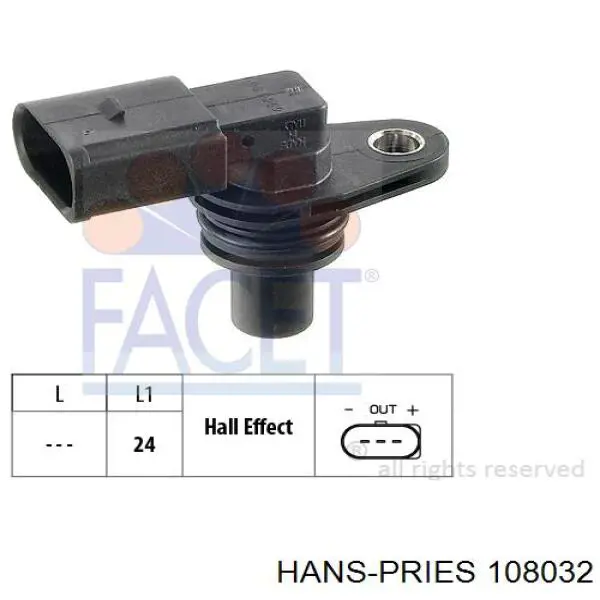 Prowadnica bagneta-wskaźnika poziomu oleju w silniku Hans Pries (Topran) 108032 cena, od 5,53 USD