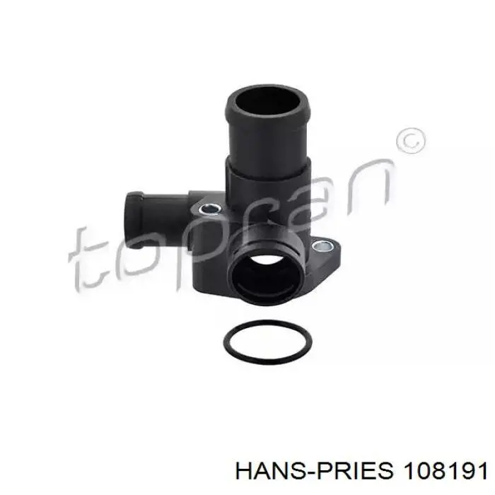 108191 Hans Pries (Topran) Kołnierz układu chłodzenia (trójnik)