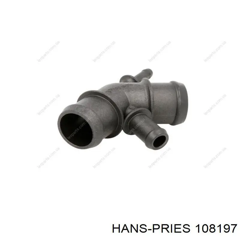 Do koszyka 108197 Hans Pries (Topran) Kołnierz układu chłodzenia (trójnik)