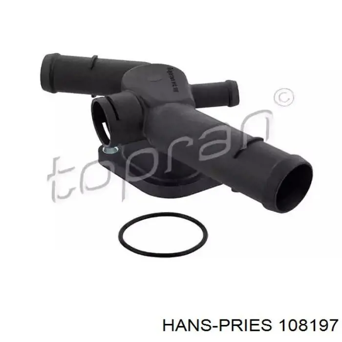 108197 Hans Pries (Topran) Kołnierz układu chłodzenia (trójnik)