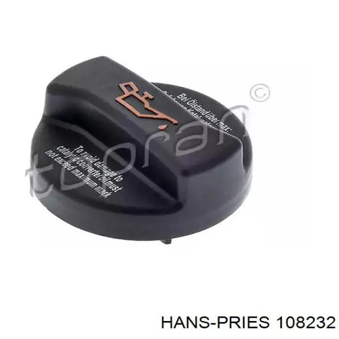 108232 Hans Pries (Topran) Korek wlewu oleju