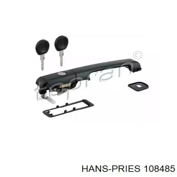 108485 Hans Pries (Topran) Klamka drzwi przednich zewnętrzna prawa