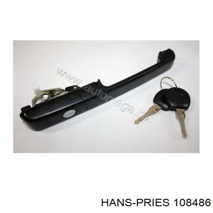 Klamka drzwi przednich zewnętrzna lewa Hans Pries (Topran) 108486 cena, od 17,01 USD