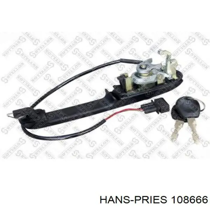 Klamka drzwi przednich zewnętrzna lewa Hans Pries (Topran) 108666 cena, od 18,34 USD