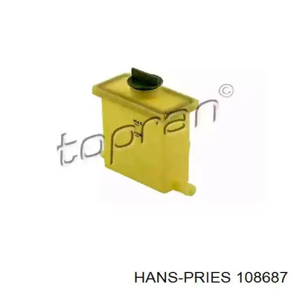 Zbiornik płynu wspomagania Hans Pries (Topran) 108687 cena, od 15,21 USD