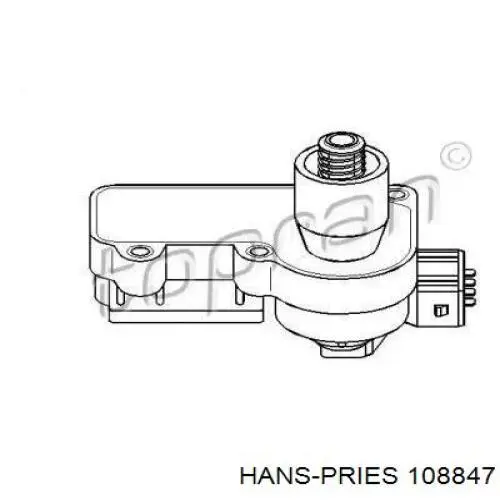 108847 Hans Pries (Topran) regulator przepustnicy