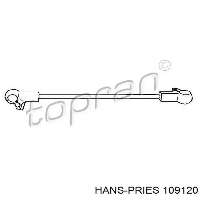 109120 Hans Pries (Topran) Tuleja mechanizmu zmiany biegów