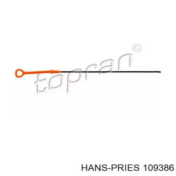 109386 Hans Pries (Topran) Bagnet poziomu oleju w silniku