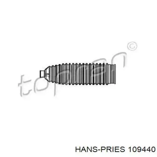 109440 Hans Pries (Topran) osłona mechanizmu kierowniczego (maglownicy)