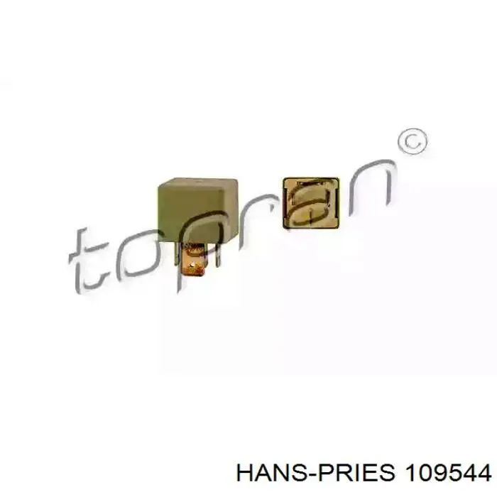 109544 Hans Pries (Topran) Przekaźnik pompy paliwa elektrycznej