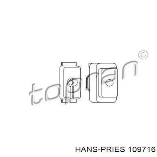 109716 Hans Pries (Topran) linka sprzęgła