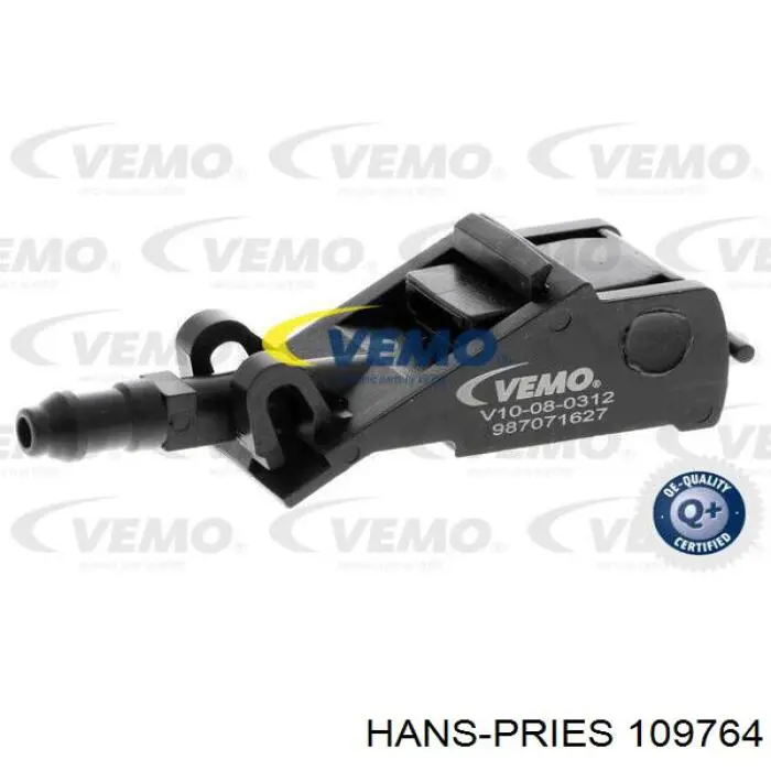 Dysza spryskiwacza szyby przedniej Hans Pries (Topran) 109764 cena, od 4,82 USD
