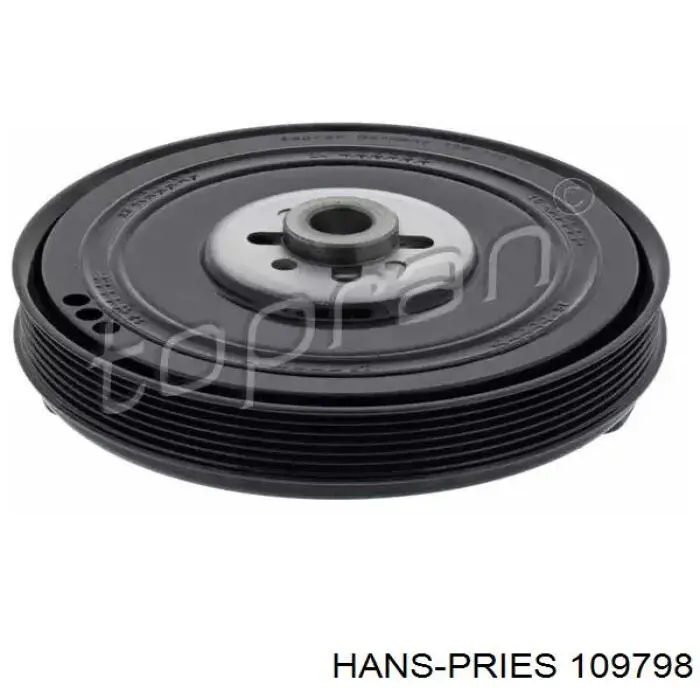 109798 Hans Pries (Topran) Koło pasowe wału korbowego