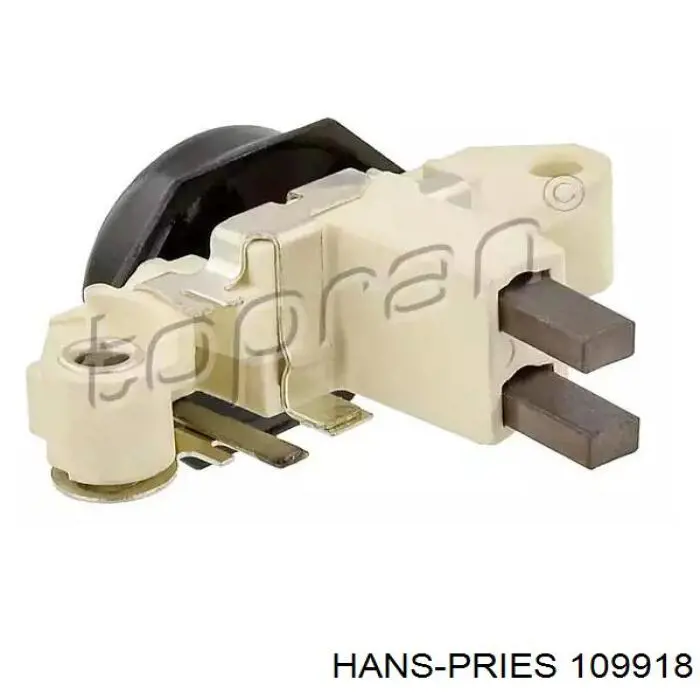 Do koszyka 109918 Hans Pries (Topran) Regulator alternatora (przekaźnik ładowania)
