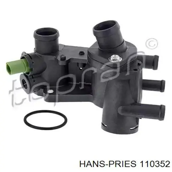 110352 Hans Pries (Topran) Obudowa termostatu