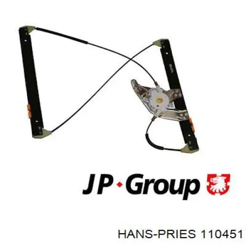 Mechanizm podnoszenia szyby drzwi przednich lewych Hans Pries (Topran) 110451 cena, od 33,16 USD