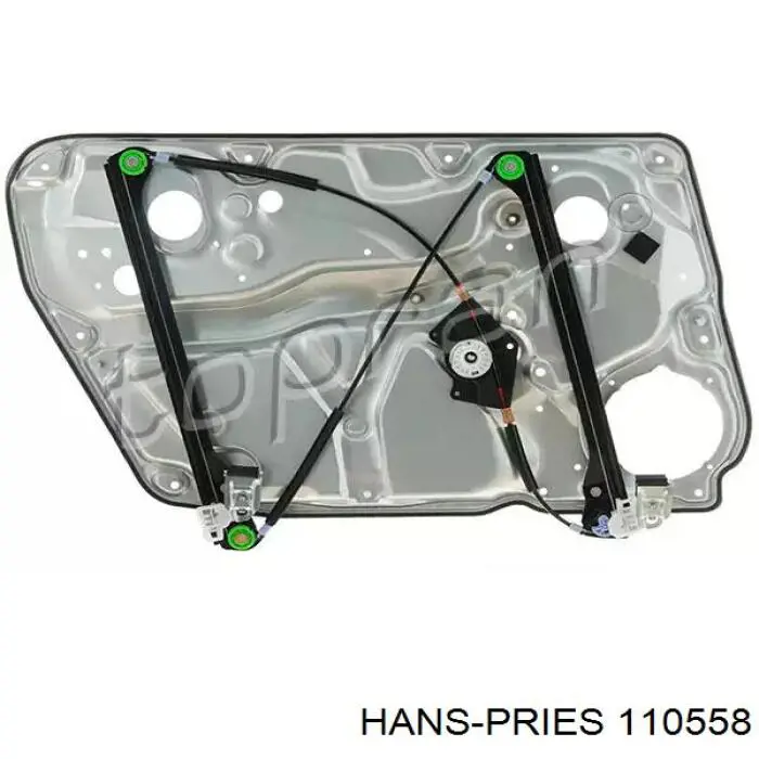 Mechanizm podnoszenia szyby drzwi przednich prawych Hans Pries (Topran) 110558 cena, od 32,01 USD