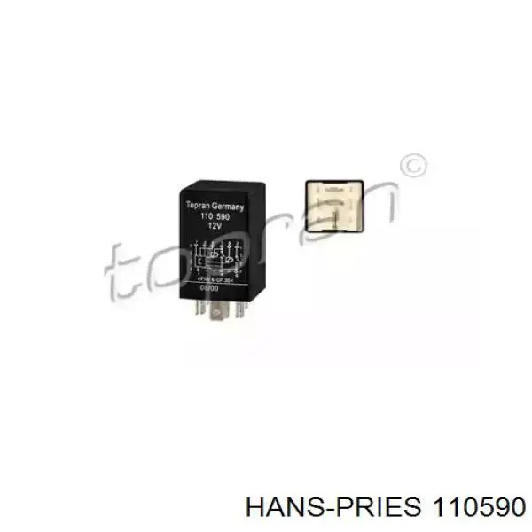 Przekaźnik rozrusznika Hans Pries (Topran) 110590 cena, od 34,68 USD