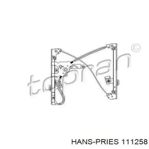 Mechanizm podnoszenia szyby drzwi przednich prawych Hans Pries (Topran) 111258 cena, od 30,14 USD