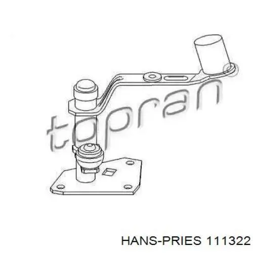 Wspornik cięgna skrzyni biegów Hans Pries (Topran) 111322 cena, od 30,72 USD
