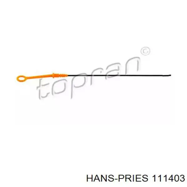 111403 Hans Pries (Topran) bagnet poziomu oleju w silniku