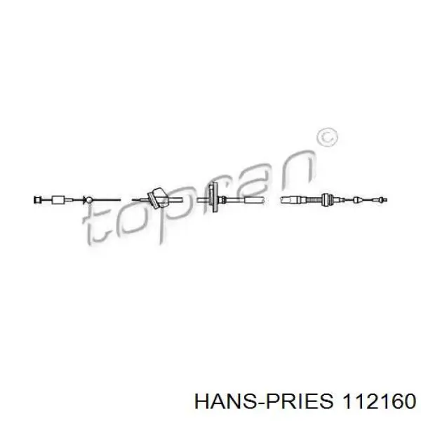 Linka gazu Hans Pries (Topran) 112160 cena, od 16,44 USD