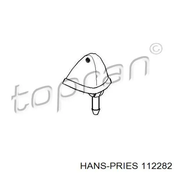 Do koszyka 112282 Hans Pries (Topran) Zawór PCV odpowietrzający silnik