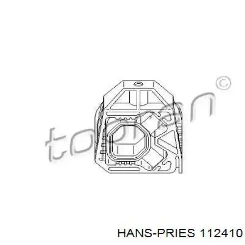 112410 Hans Pries (Topran) poduszka mocowania chłodnicy górna