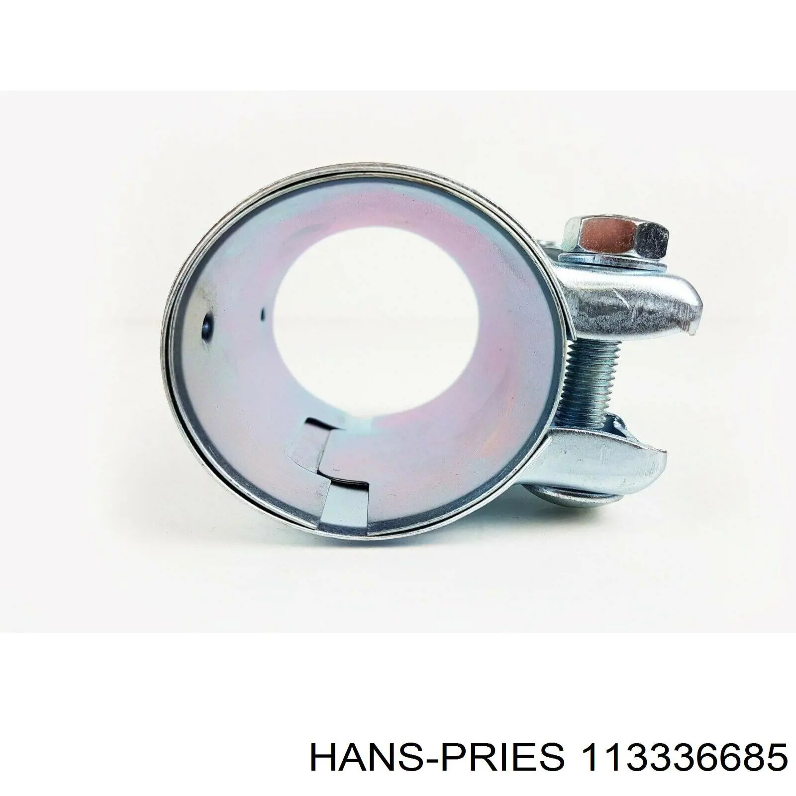 Wspornik (uchwyt) tłumika przedni 113336685 Hans Pries (Topran)