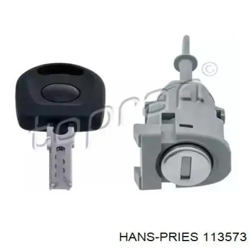 Wkładka zamka drzwi przednich lewych Hans Pries (Topran) 113573 cena, od 26,88 USD