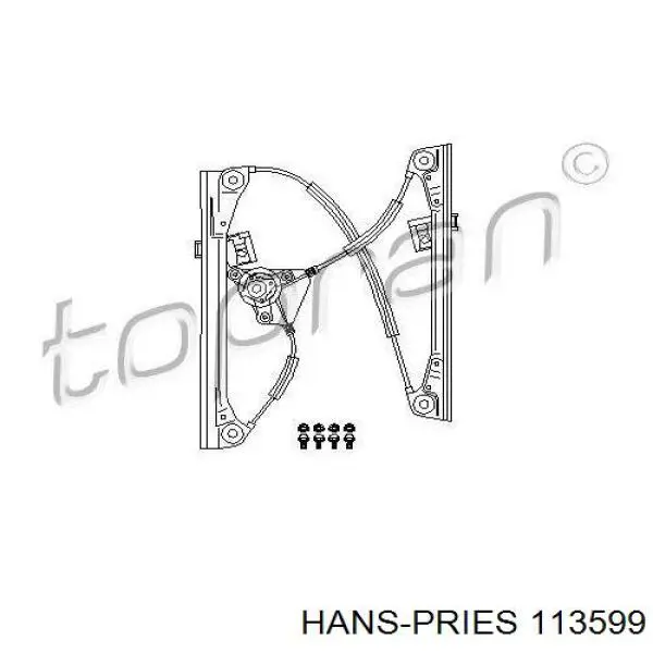 Przekaźnik pompy paliwa elektrycznej Hans Pries (Topran) 113599 cena, od 23,96 USD