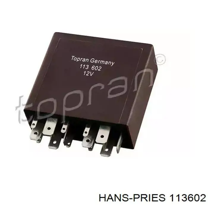 113602 Hans Pries (Topran) Przekaźnik sterownika wycieraczek