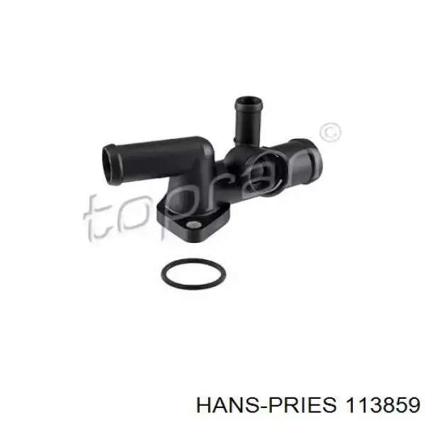 Kołnierz układu chłodzenia (trójnik) 06A121133AH VAG